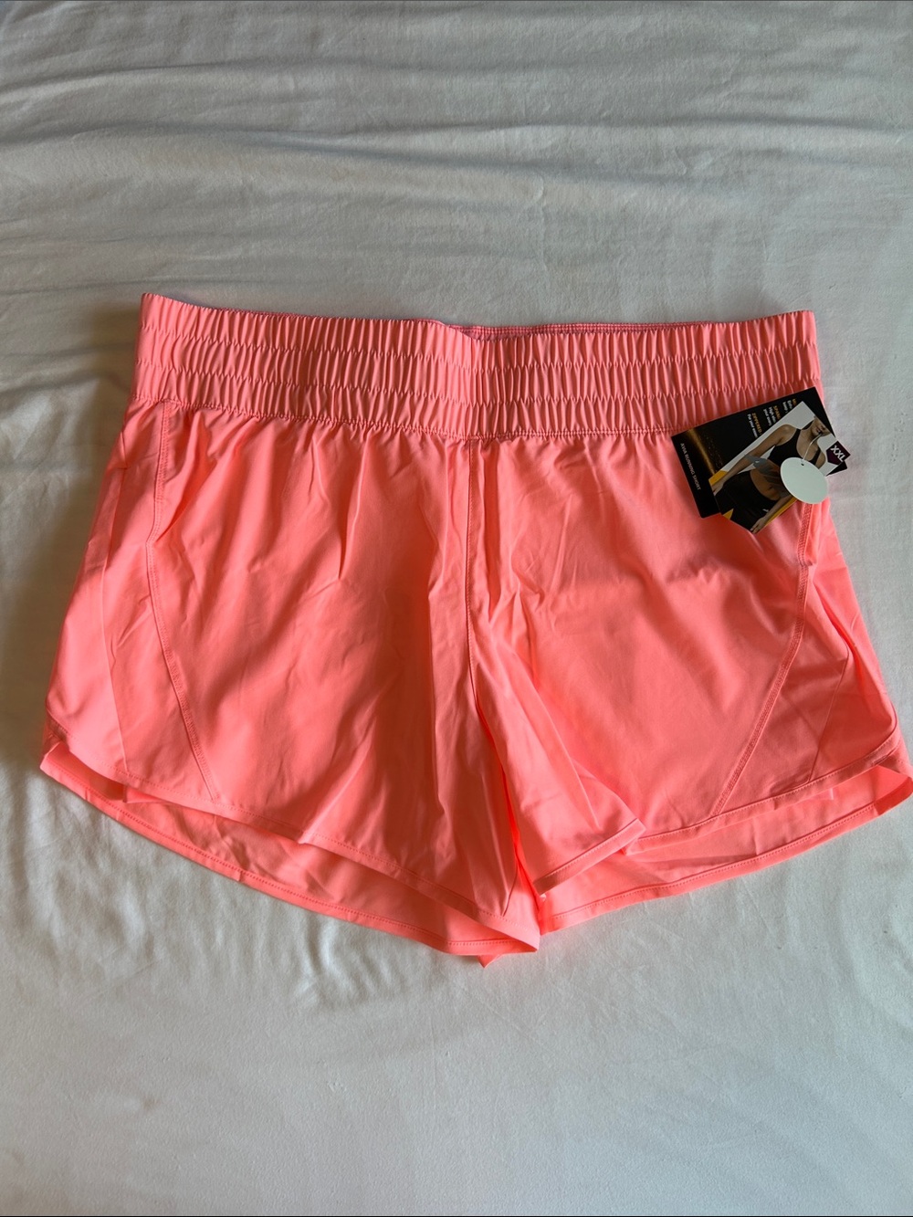 (3) Pairs of Plus Size Women’s High Waisted Athletic Shorts - Picture 6 of 16